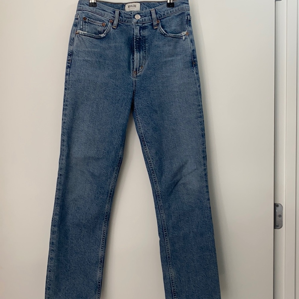 Agolde straight leg jeans size 25